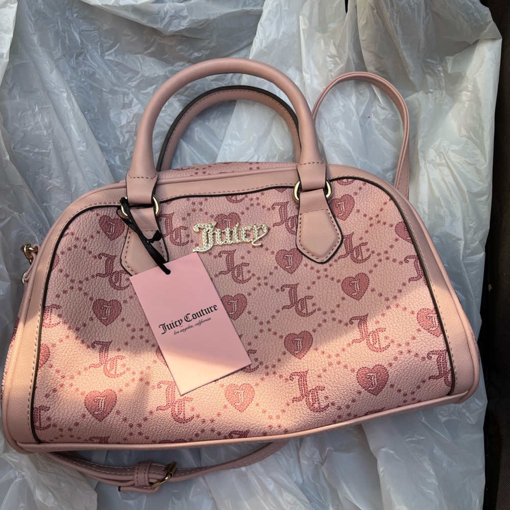 Juicy Couture Blush Pink Satchel